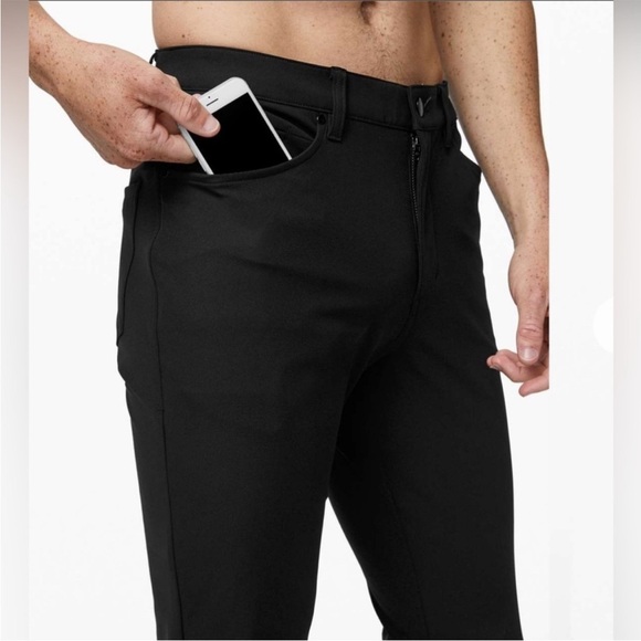 Lululemon ABC Pant Slim Warpstreme Black M5704S Size 30 - Picture 7 of 13